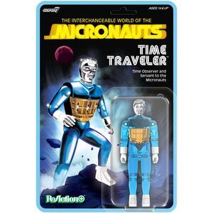 Super7 - Micronauts - ReAction+ Wv3 - Time Traveler (Translucent Blue)